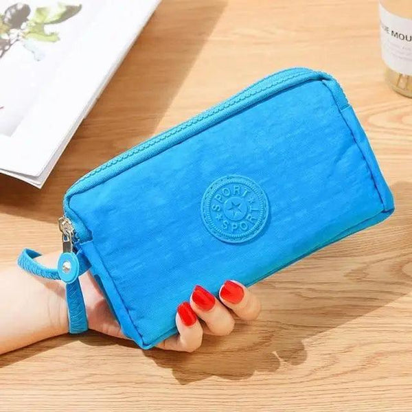 Cute Pink Leather Woman Wallet Fashion Stylish Zipper Mini Bag For Women Short Simple Wallets