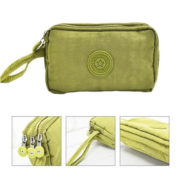 Cute Pink Leather Woman Wallet Fashion Stylish Zipper Mini Bag For Women Short Simple Wallets