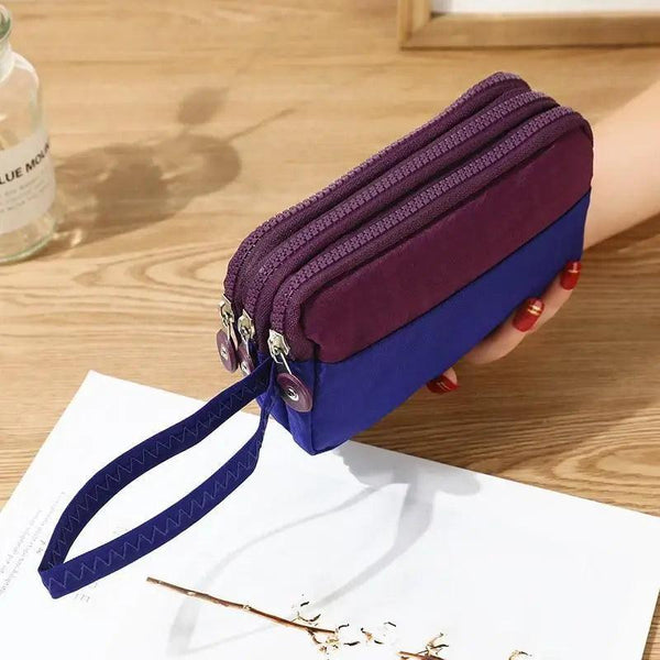 Cute Pink Leather Woman Wallet Fashion Stylish Zipper Mini Bag For Women Short Simple Wallets