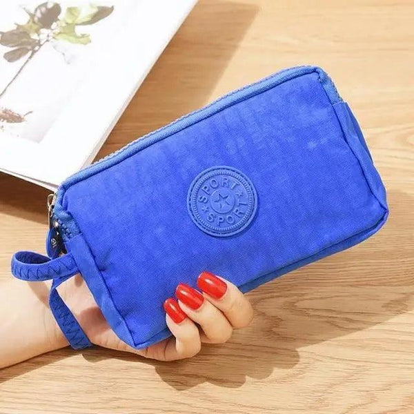 Cute Pink Leather Woman Wallet Fashion Stylish Zipper Mini Bag For Women Short Simple Wallets