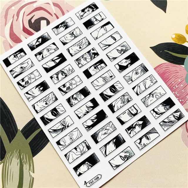Cute rabbit Cute cat  Japanese Justice Girl 3D Back Glue Nail Sticker Nail Decoration Nail Art Nail Ornament Self Adhesive Nail Decals for Nail Art Decoration Including Hearts Stars Letters Bowknot Leaves Flowers Plants Fruits Butterflies for Woman