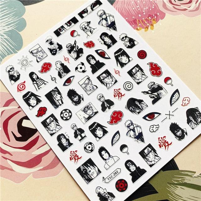 Cute rabbit Cute cat  Japanese Justice Girl 3D Back Glue Nail Sticker Nail Decoration Nail Art Nail Ornament Self Adhesive Nail Decals for Nail Art Decoration Including Hearts Stars Letters Bowknot Leaves Flowers Plants Fruits Butterflies for Woman