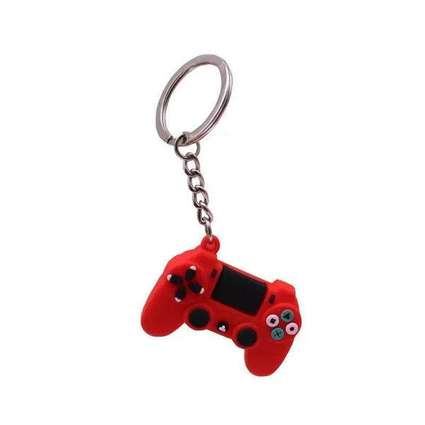 Cute Simple Video Game Joystick Machine Handle Keychain for Boyfriend - Couple Key Holder Trinket Gift