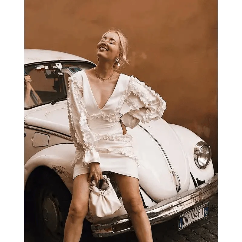 Cute Small Women's Leather Clutches Vintage Style Shoulder Messenger Bags , Handbag And Purses For Women