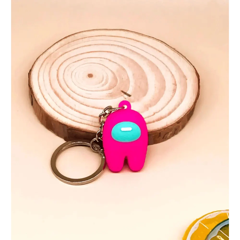 Cute Stainless Steel Hot Games Toys Peripherals Car Key Chain Gift for Boyfriends & Girlfriends