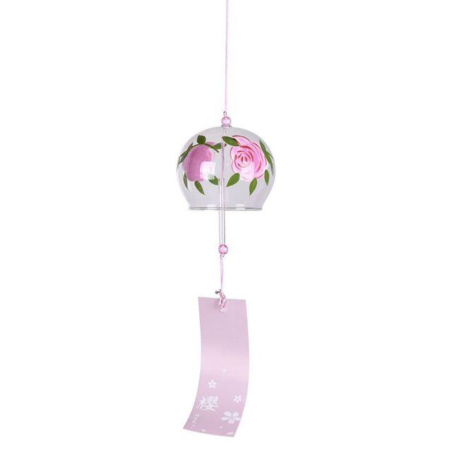 Cute Wind Bells New Handmade Glass Birthday Gift Christmas Gift Home Decors Wind Chimes Glass Wind Bells Handmade Pendants For Birthday Gift And Home Decors