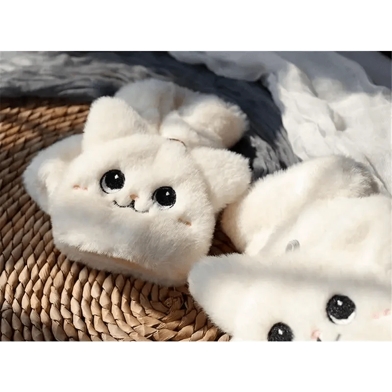 Cute Winter Warm Soft Half Finger Thick One Size Gloves For Women Fashionable Warm Comfortable Stylish Gloves For Girls