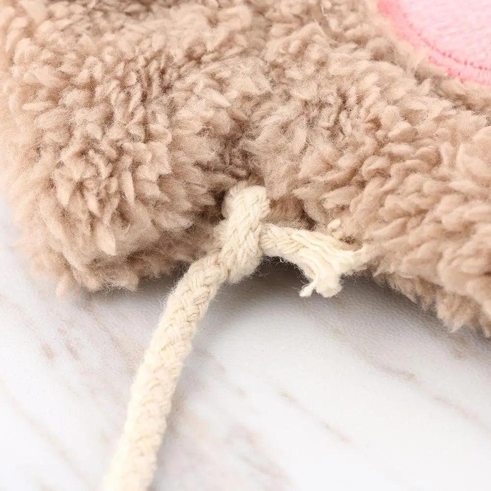 Cute Women Winter 1Pair Warm Fingerless Lovely Gloves Fluffy Colorful Comfortable Gloves For Autumn