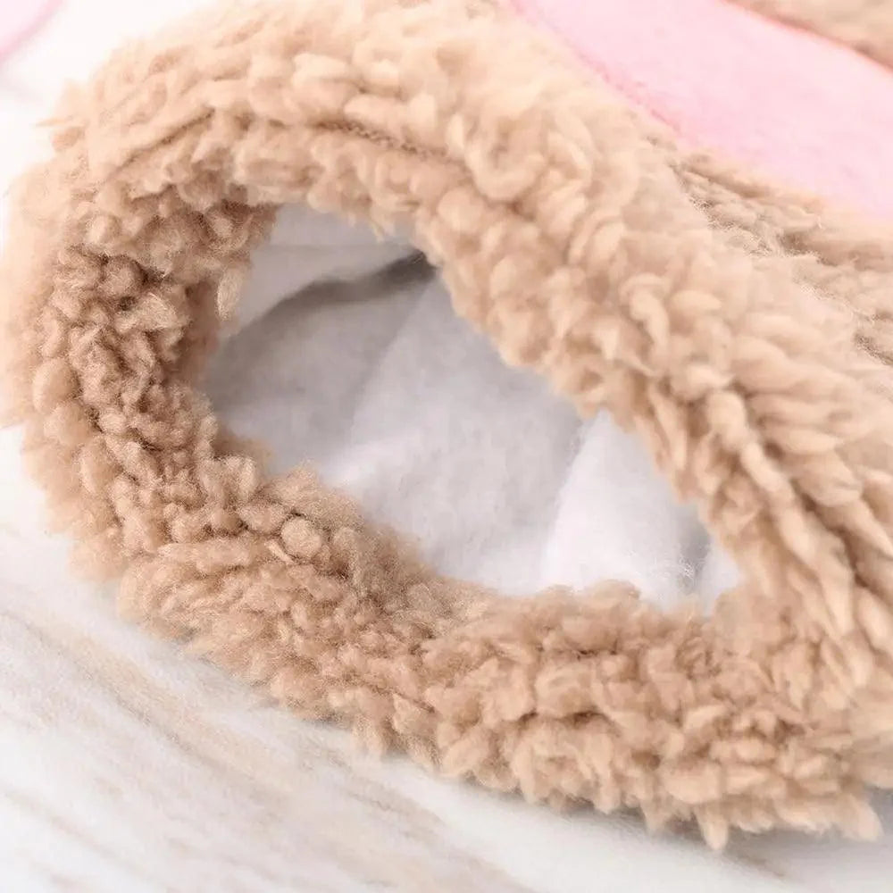 Cute Women Winter 1Pair Warm Fingerless Lovely Gloves Fluffy Colorful Comfortable Gloves For Autumn