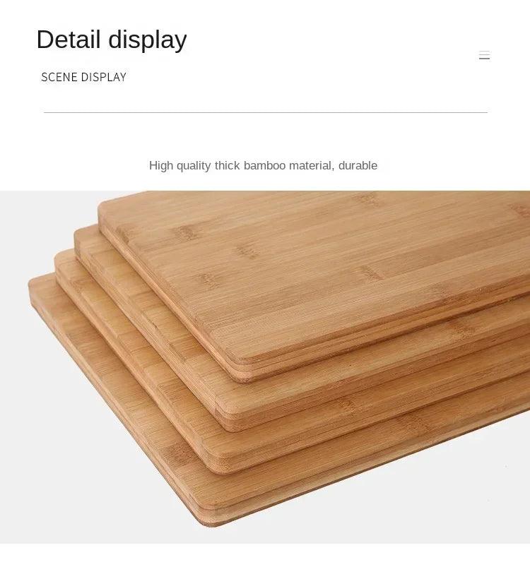 Cutting Board - Thickened Bamboo Large Rectangular