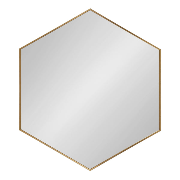 Rhodes Framed Hexagon Wall Mirror
