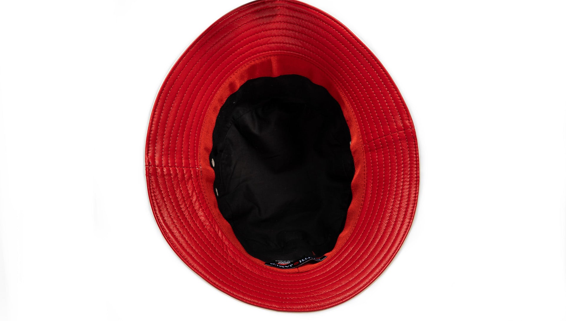 Leather Bucket Hat (Canary Yellow)