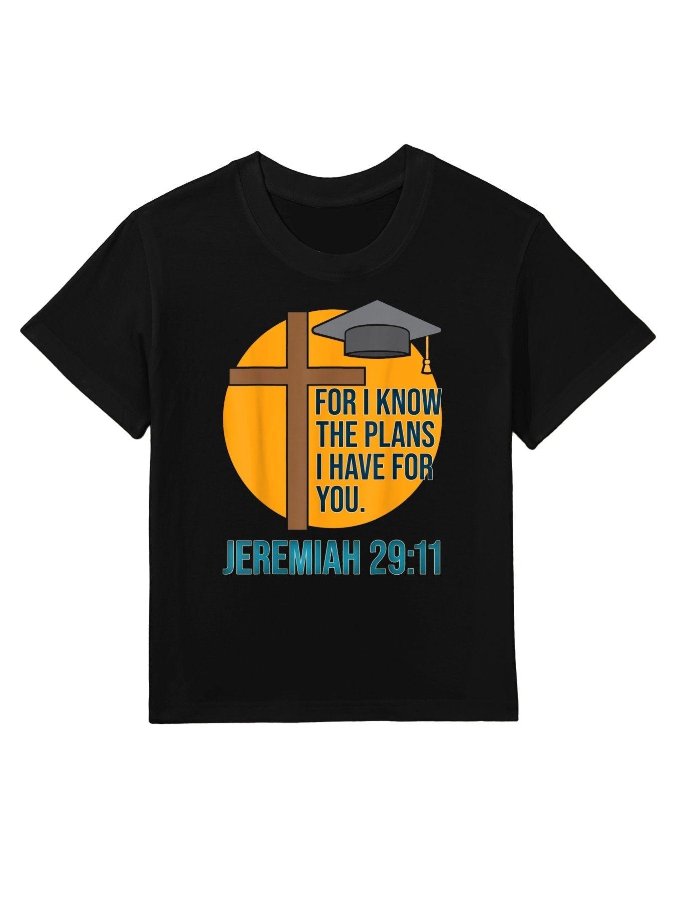 Christian School Graduation Gift Bible Verse Kids T-Shirt
