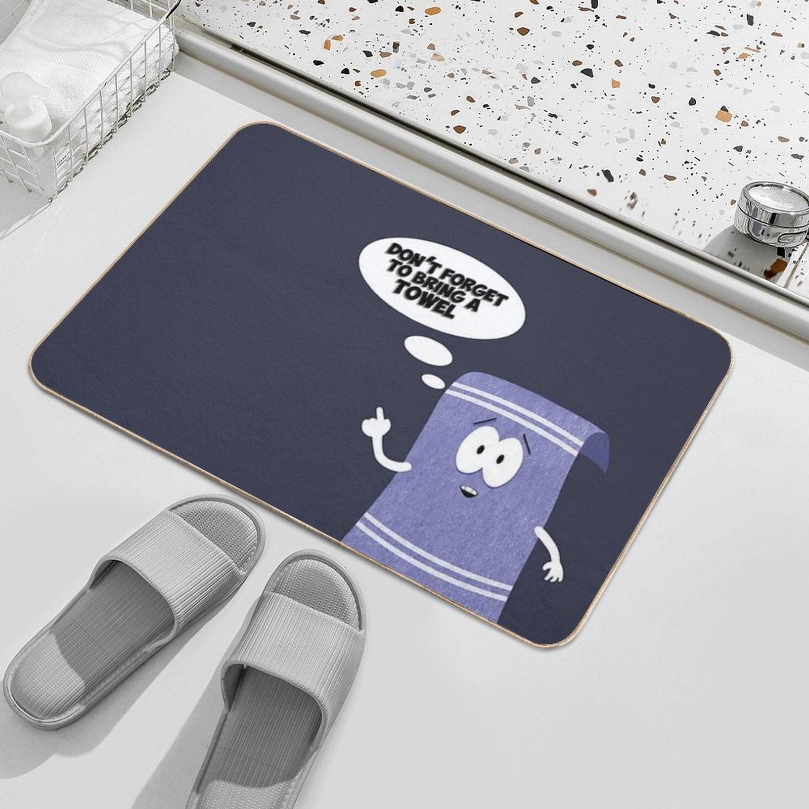 Don't Forget About Towelie Bath Mat