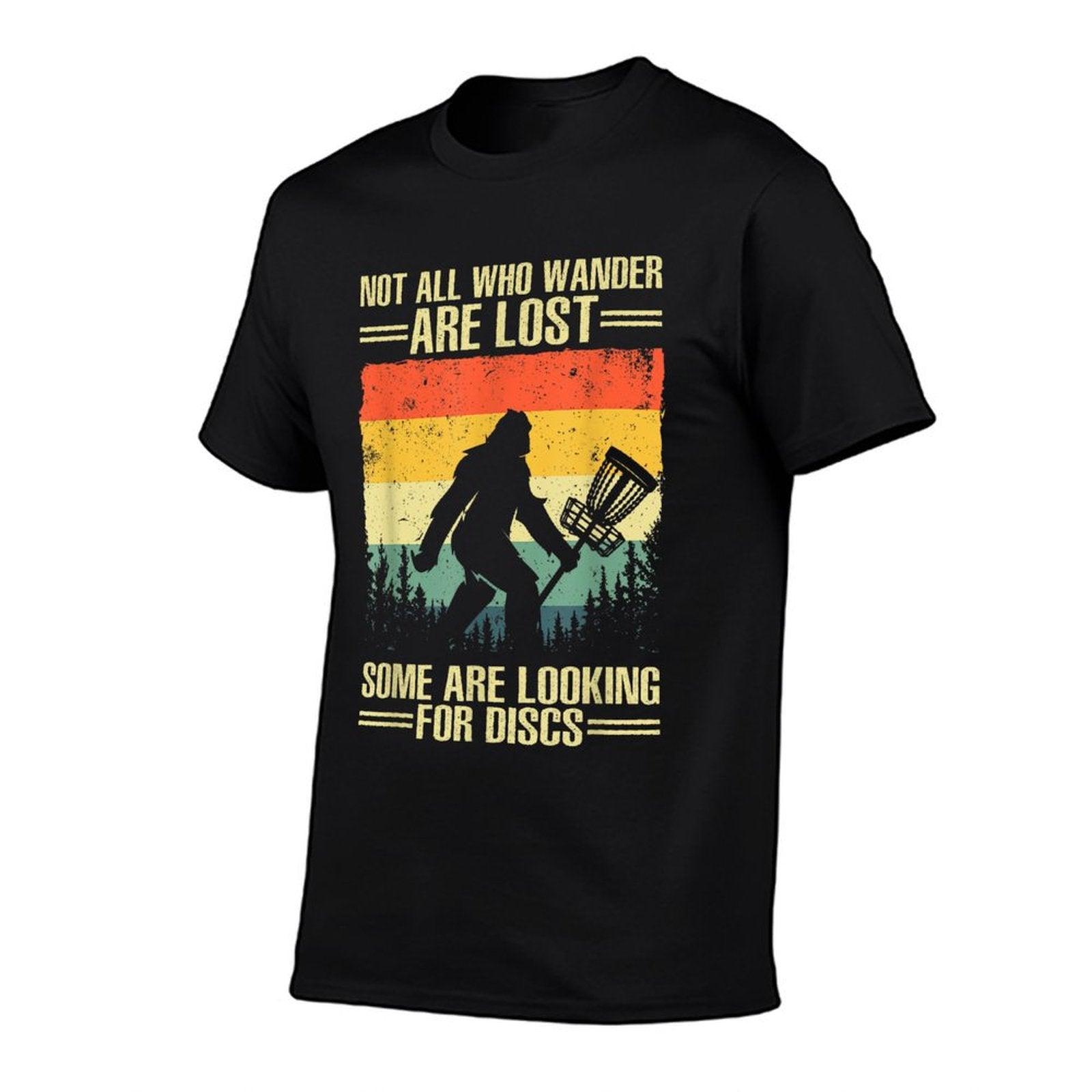Funny Disc Golf Art For Men Women Kids Disc Golf Player T-Shirt