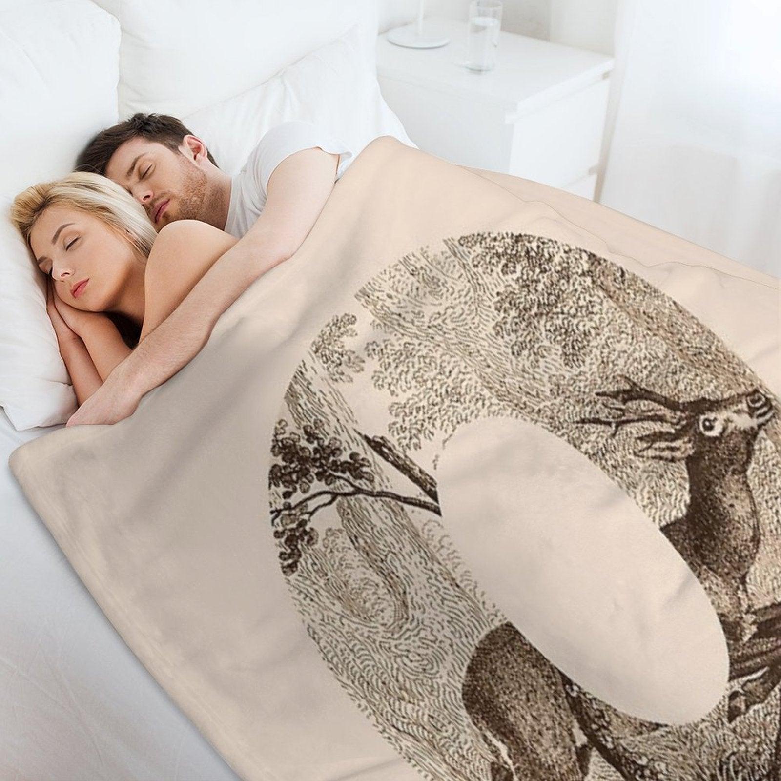 O Deer Throw Blanket