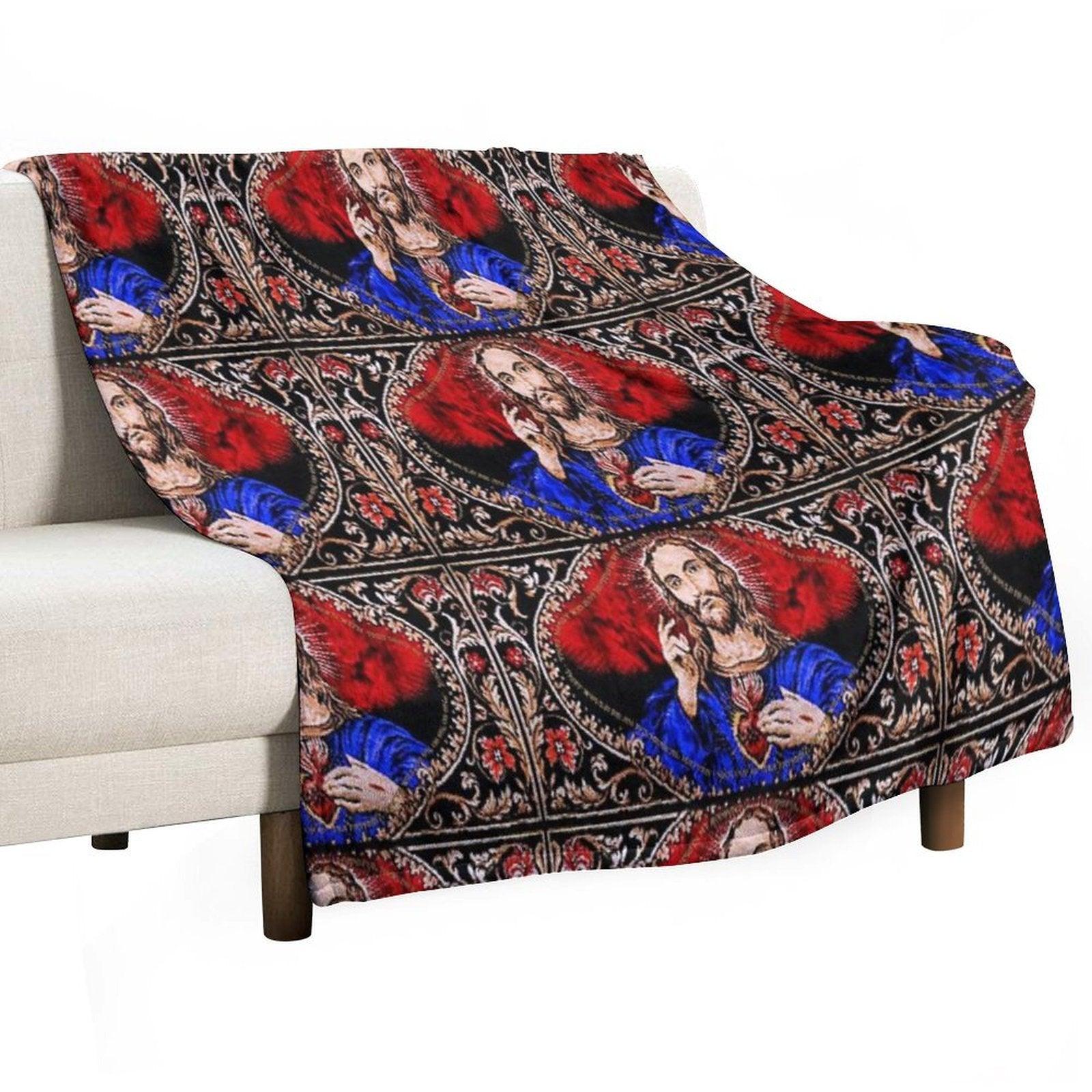 Father Ted Scared Sofa Throw Throw Blanket