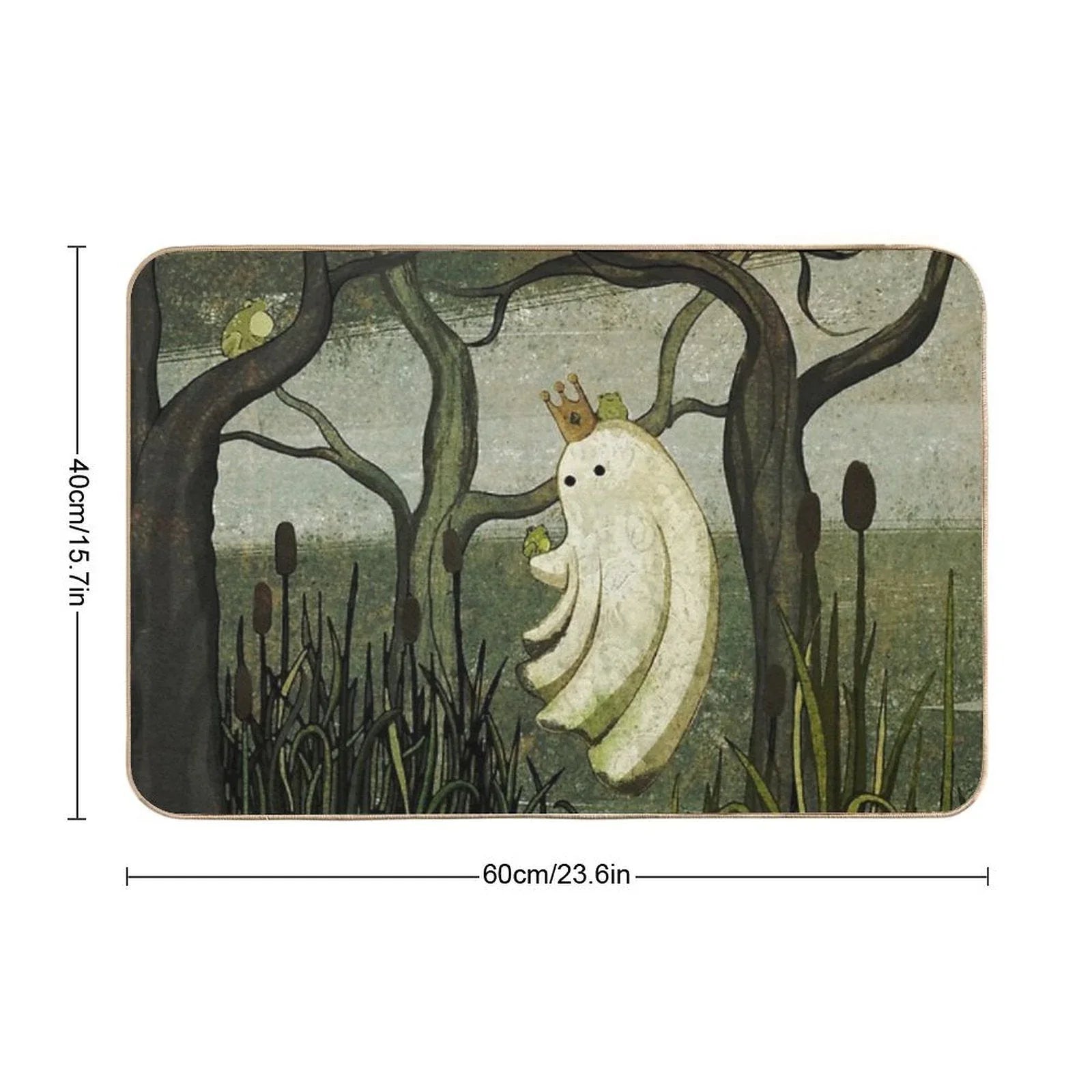 Frog Prince  Toxin-Free Bath Mat