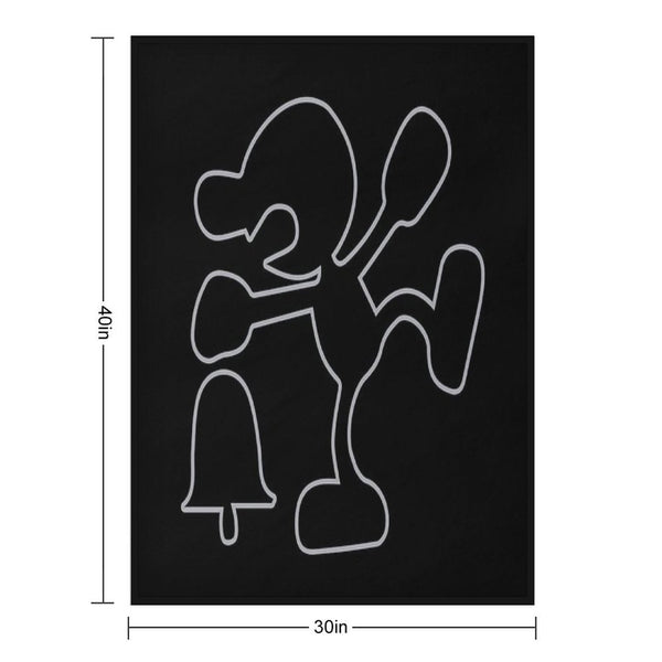Mr Game & Watch Machine-washable Throw Blanket