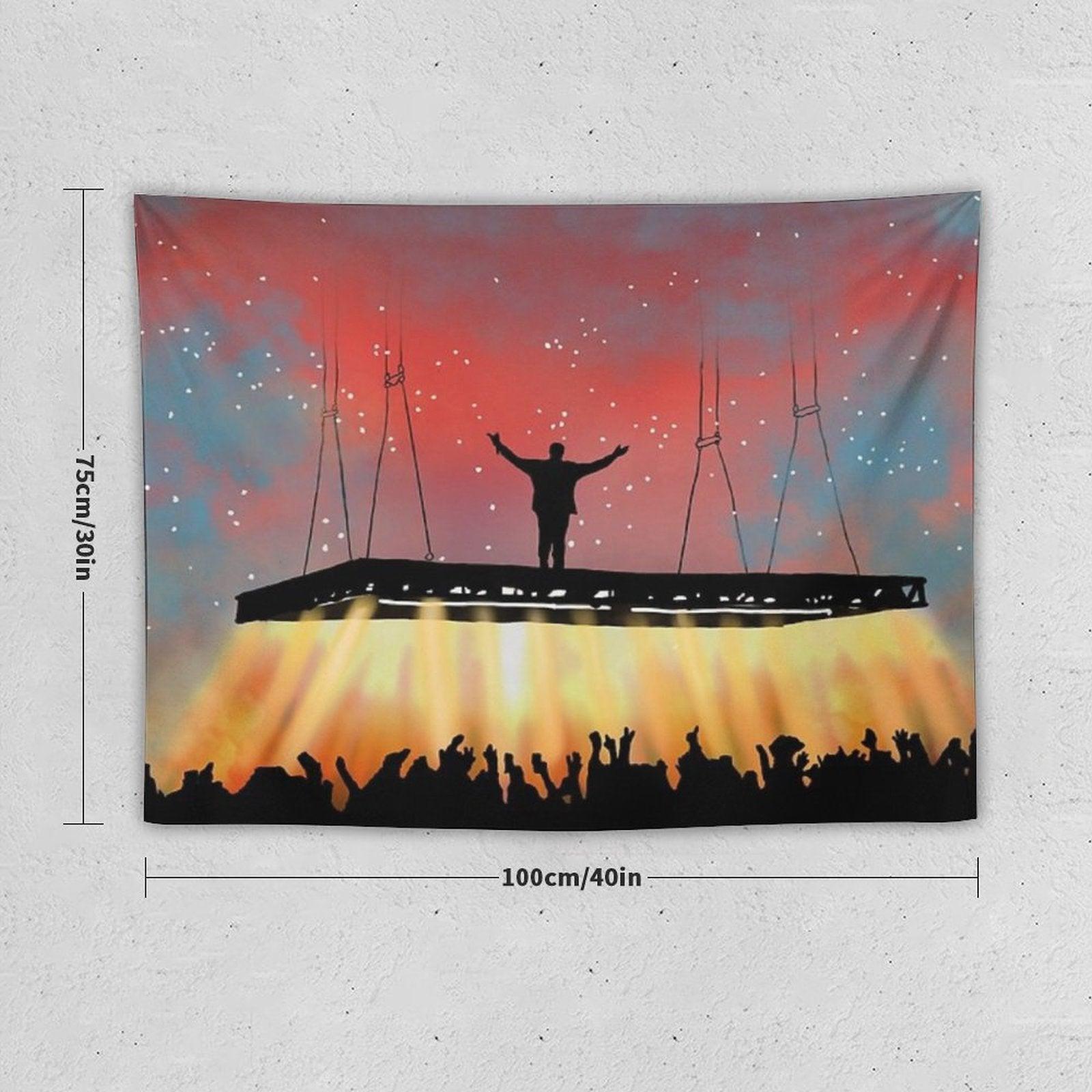 Kanye Pablo Tour Tapestry