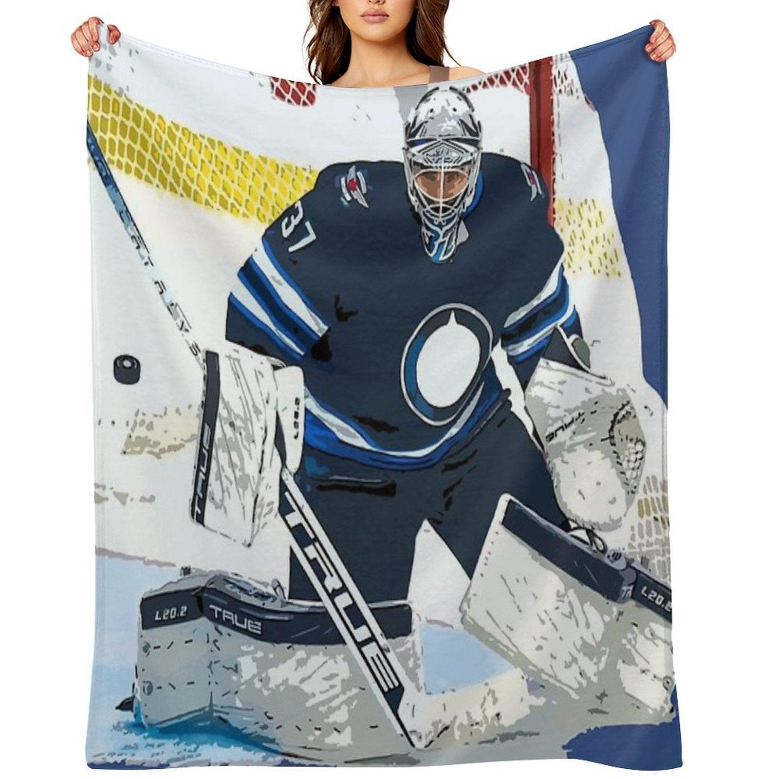 Connor Hellebuyck Throw Blanket