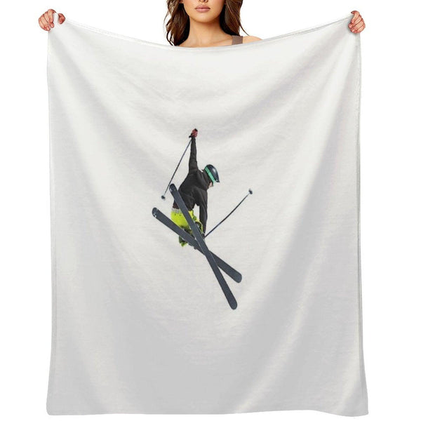 Free Rider Throw Blanket