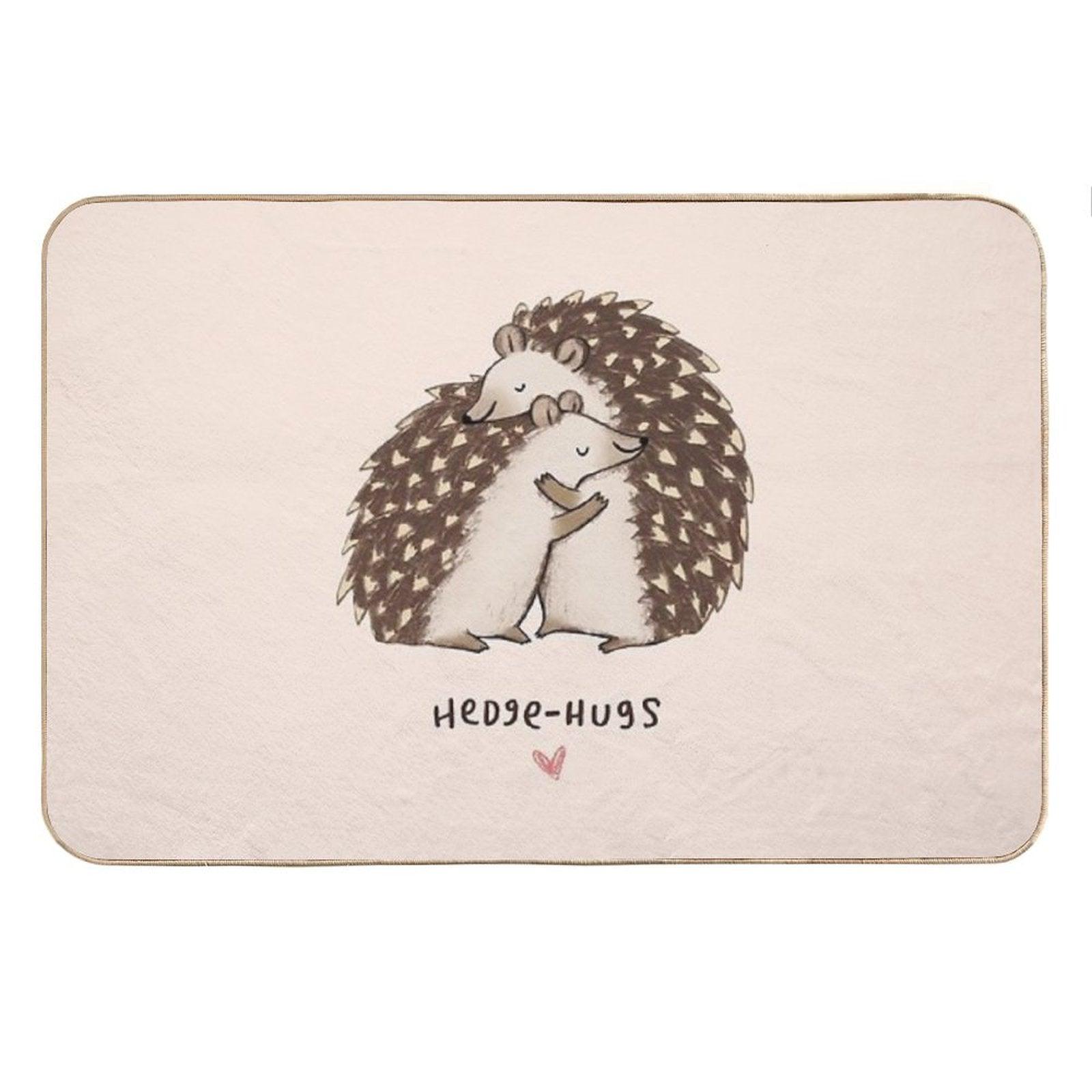 Hedge-hugs Bath Mat