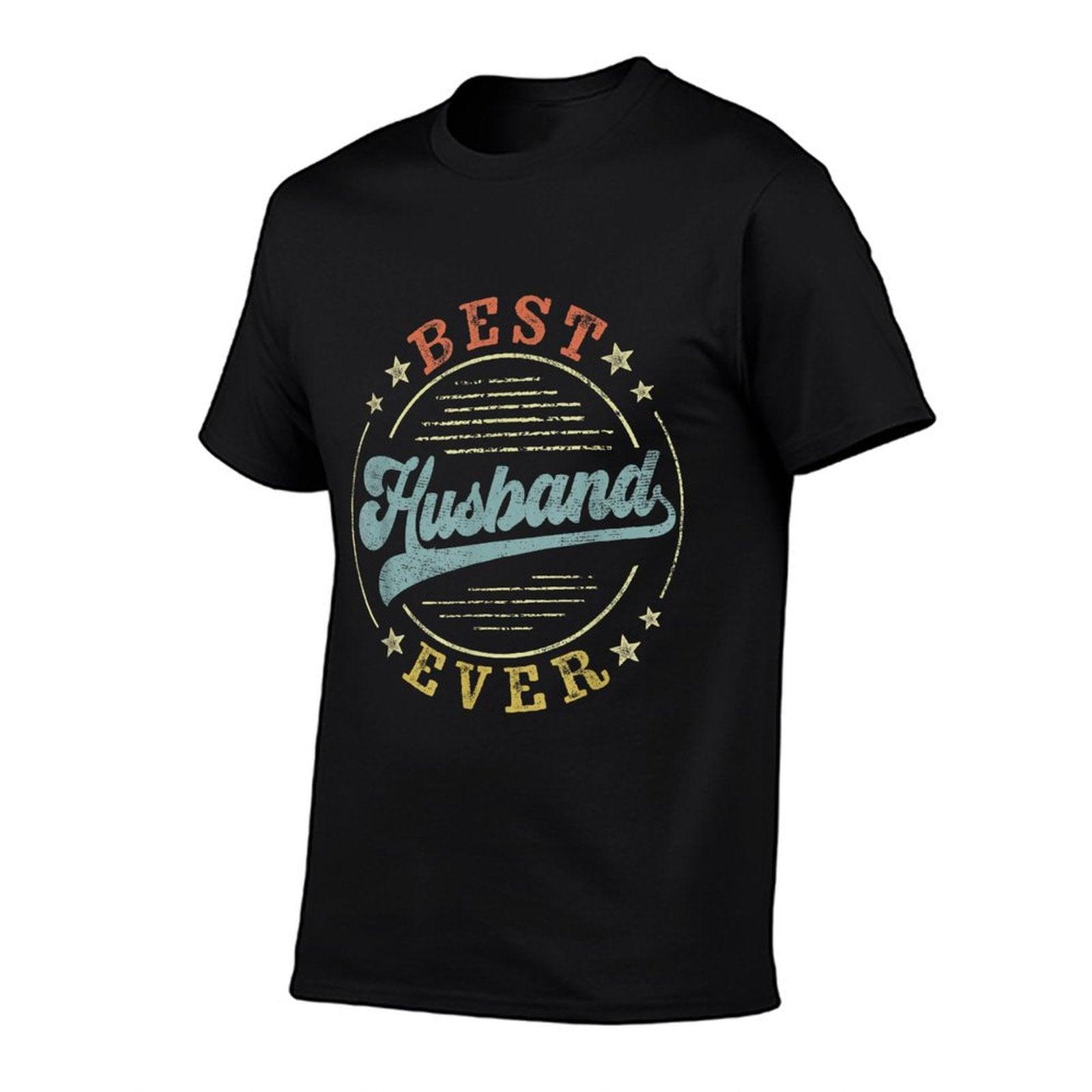 Best Husband Ever Father's Day Husband Gifts Vintage Emblem T-Shirt