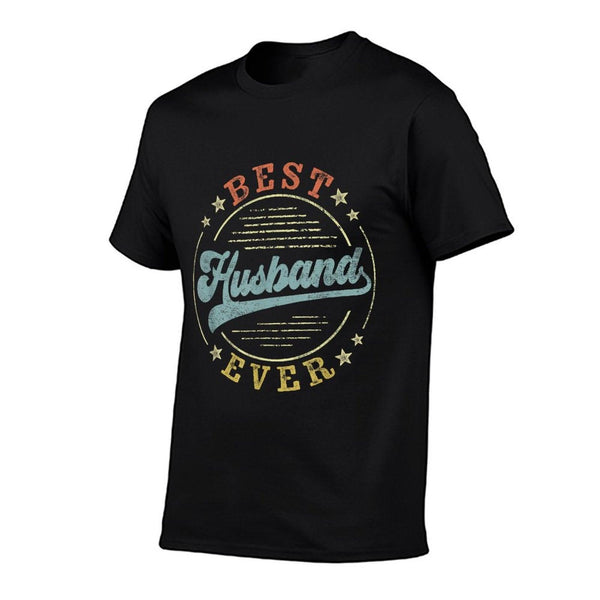 Best Husband Ever Father's Day Husband Gifts Vintage Emblem T-Shirt