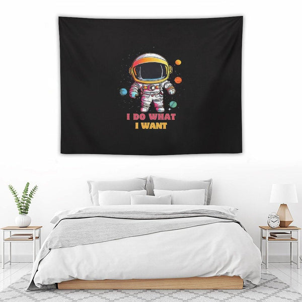 Cute Chibi Astronaut Tapestry