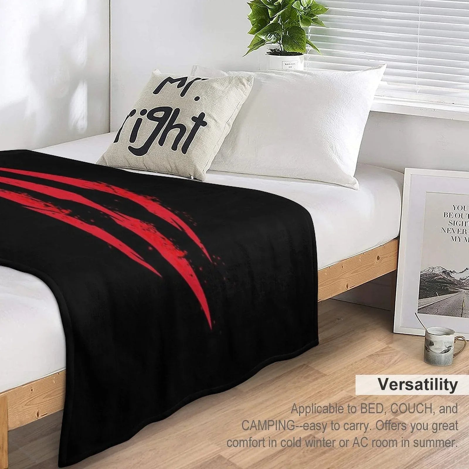 Witcher 3 Funny Throw Blanket