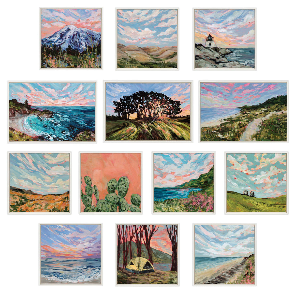 Sylvie South Dakota Framed Canvas by Emily Kenney