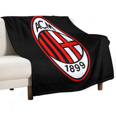 AC Milan Classic . Lightweight Throw Blanket