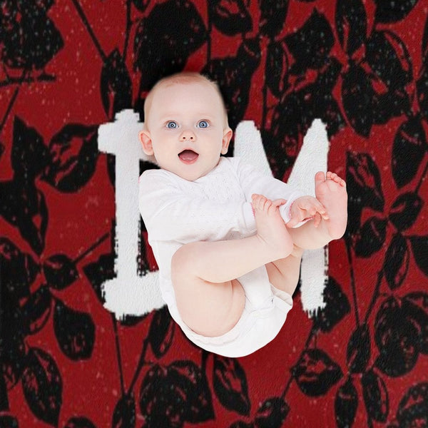DeMo Violator Texture Black & Red Comfort Throw Blanket
