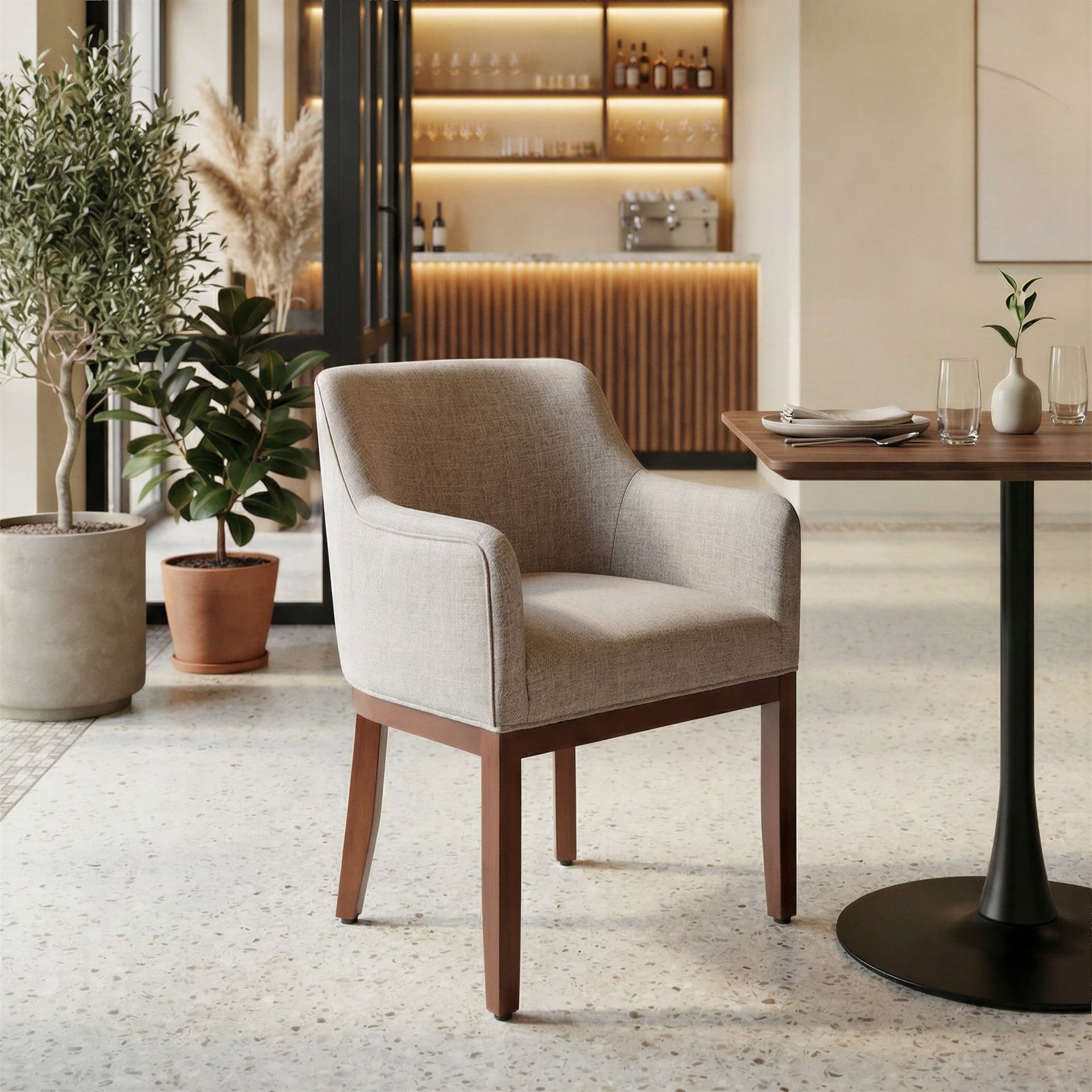 Berbera Dining Chair Gray