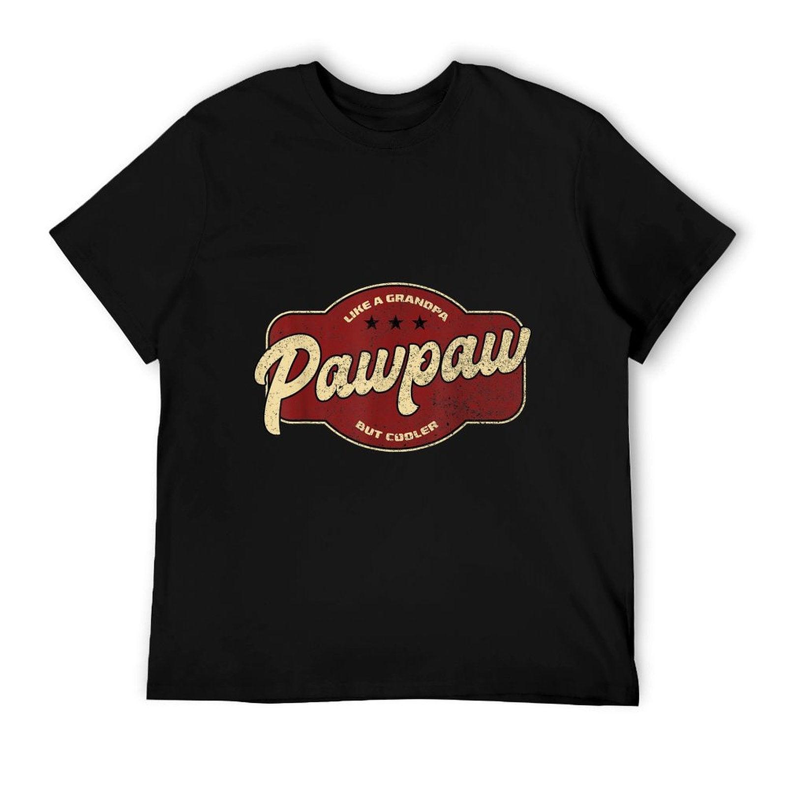 Vintage Pawpaw Like A Grandpa But Cooler - Grandpa Pawpaw T-Shirt