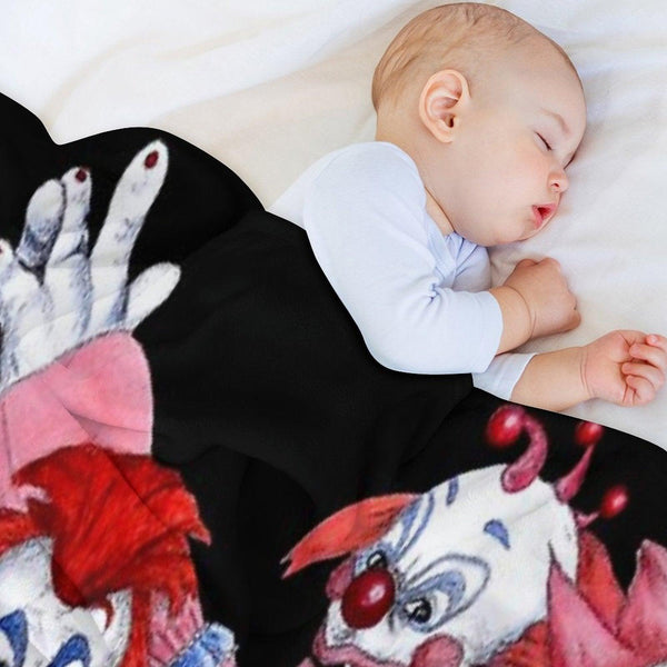 Killer Klowns From Outer Space! Throw Blanket