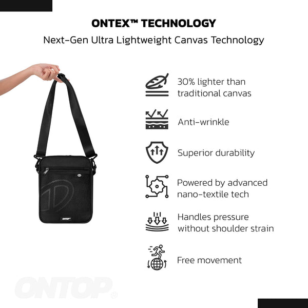 Mesh Pocket Crossbody Bag