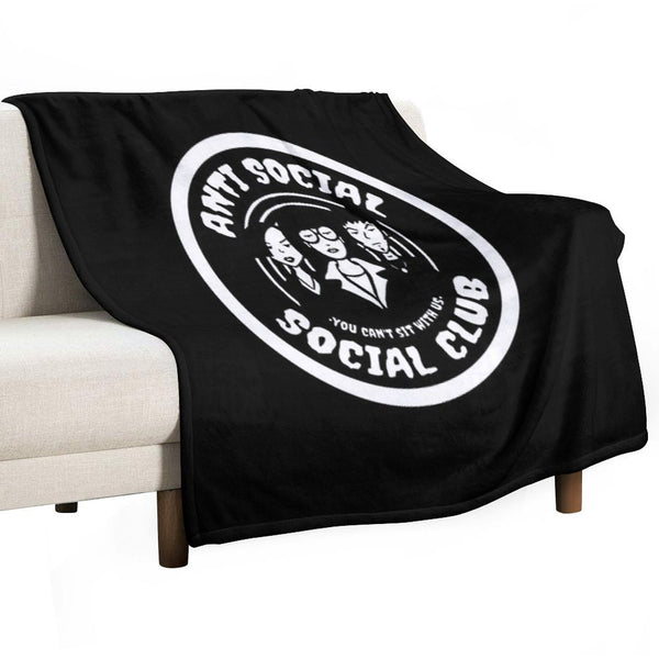 ANTI SOCIAL CLUB Comfort Throw Blanket