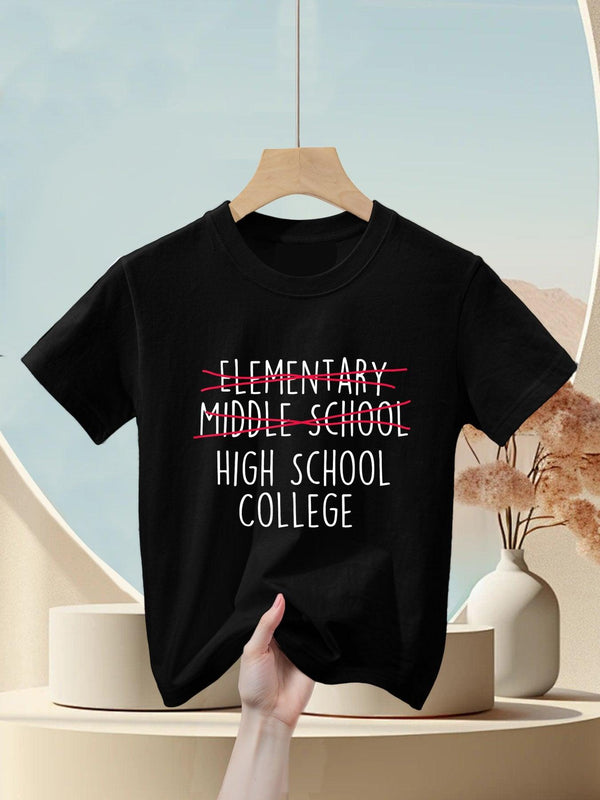 Elementary Middle School High School College - Graduation Kids T-Shirt