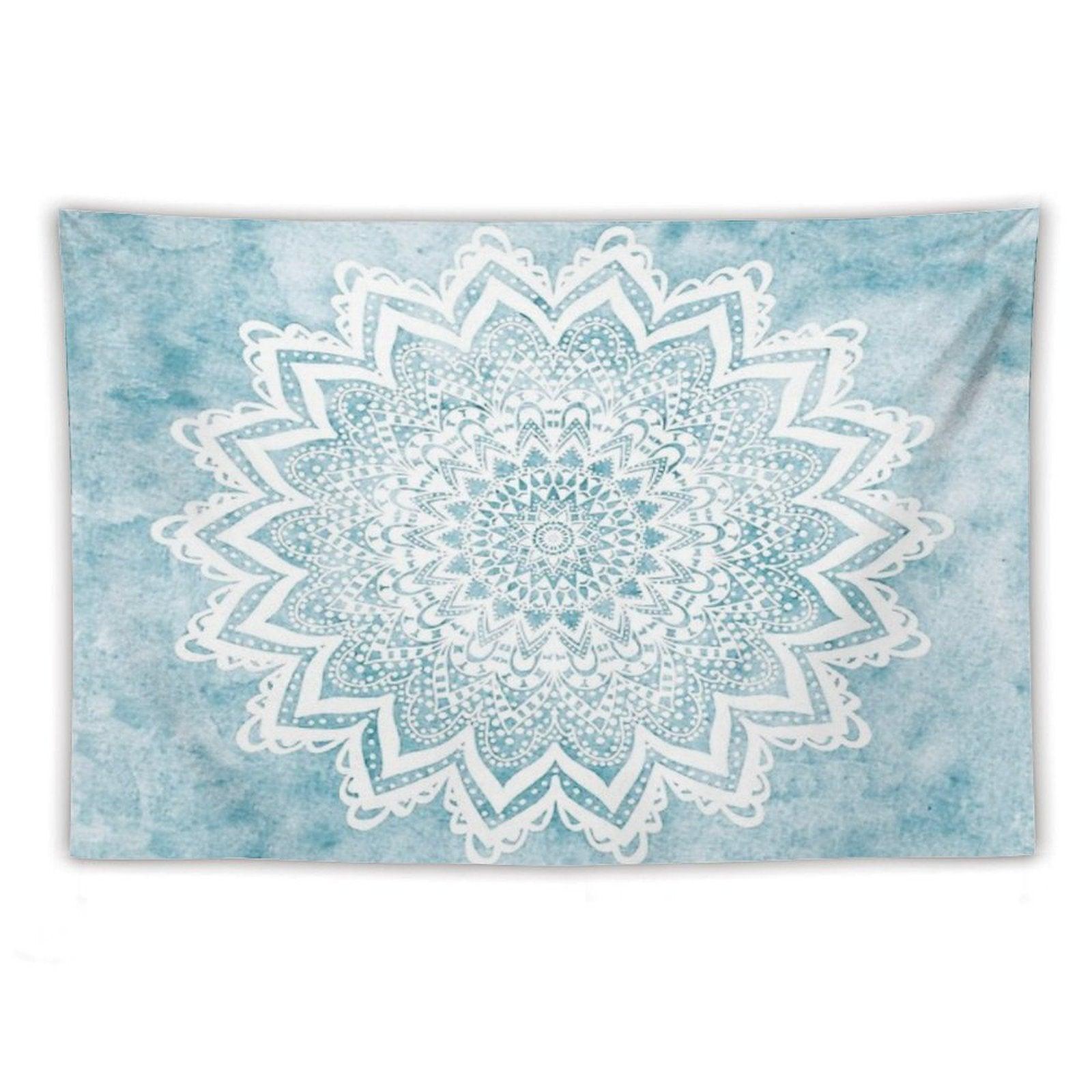 MANDALA SAVANAH LIGHT BLUE Tapestry