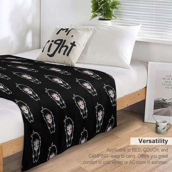 Johnnie Guilbert Plush Premium Throw Blanket