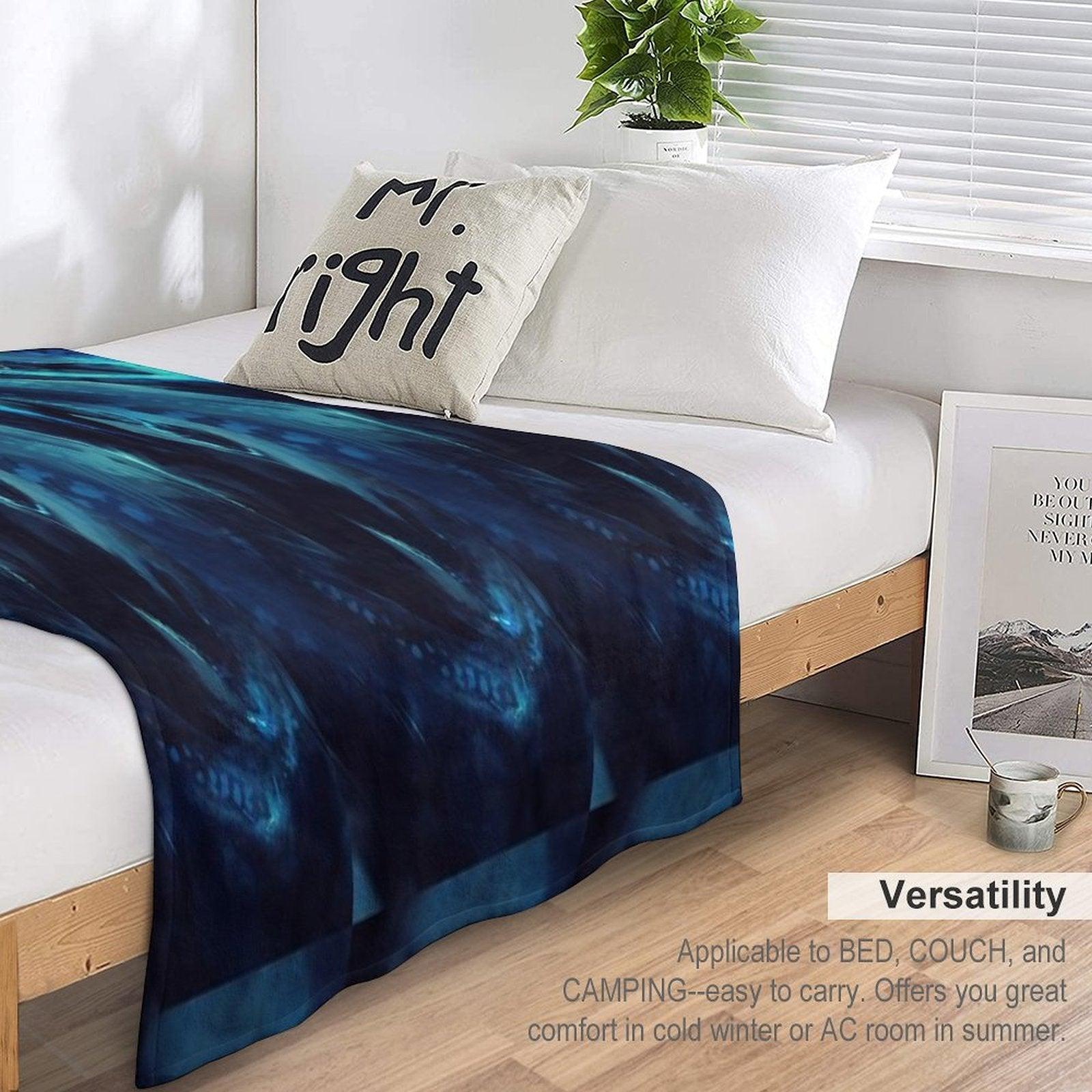 Nightwing Throw Blanket