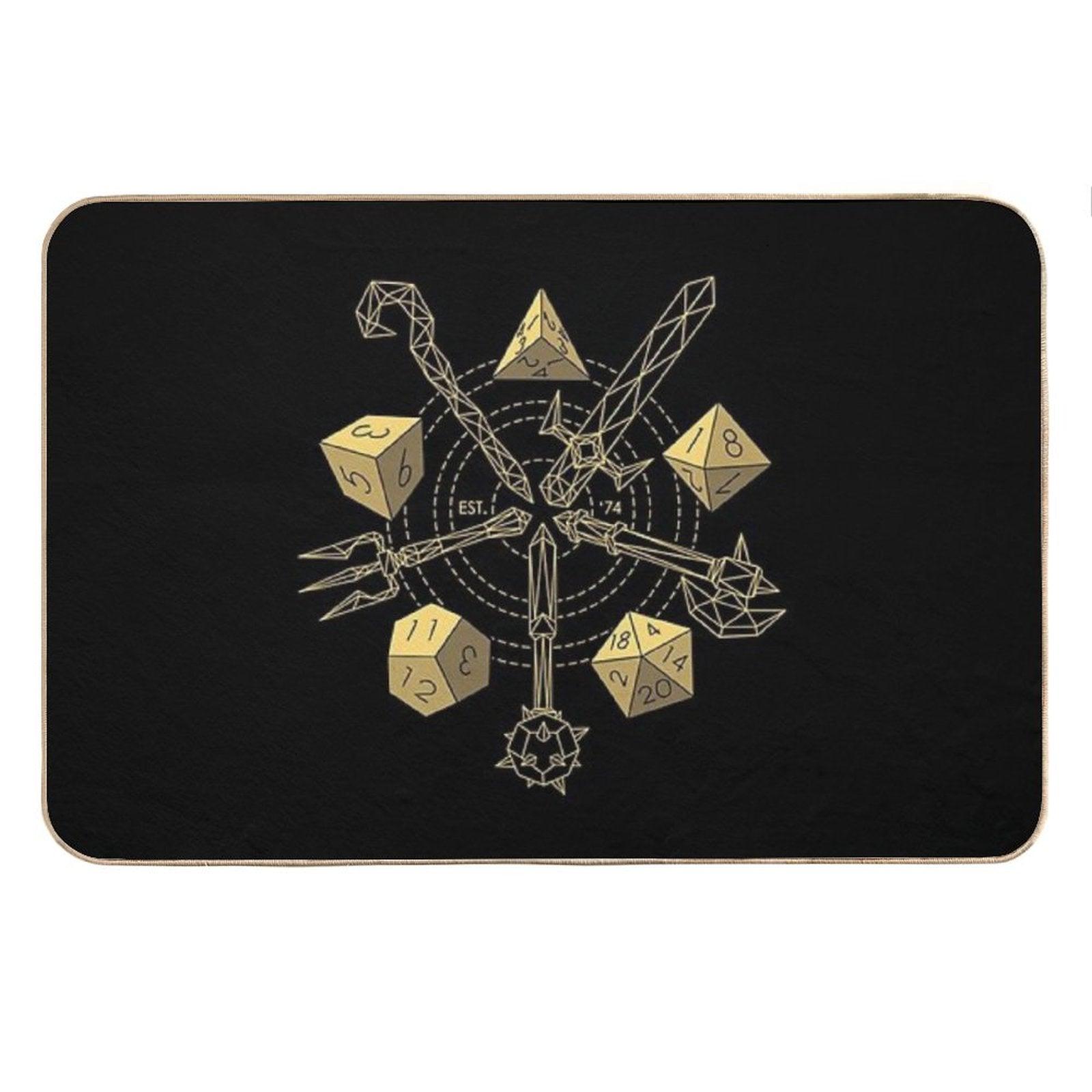 Dungeons & Dragons - Choose Your Weapon Bath Mat