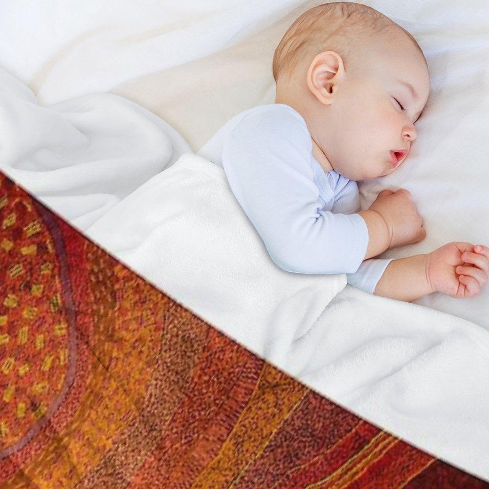 Australian Aboriginal Art Throw Blanket