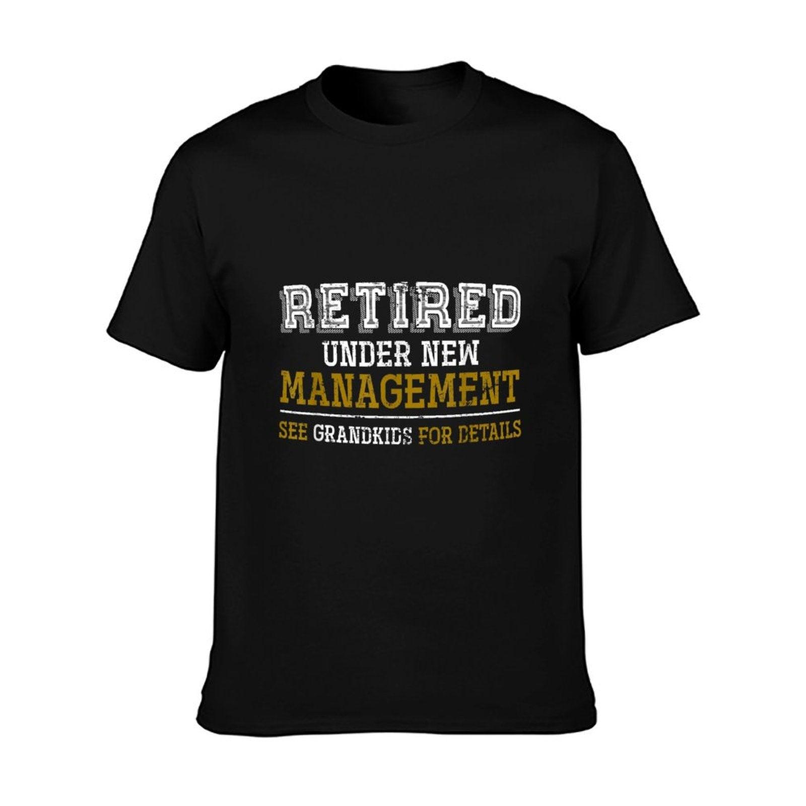 Funny Grandkids Grandpa Retirement Gift Retired T-Shirt