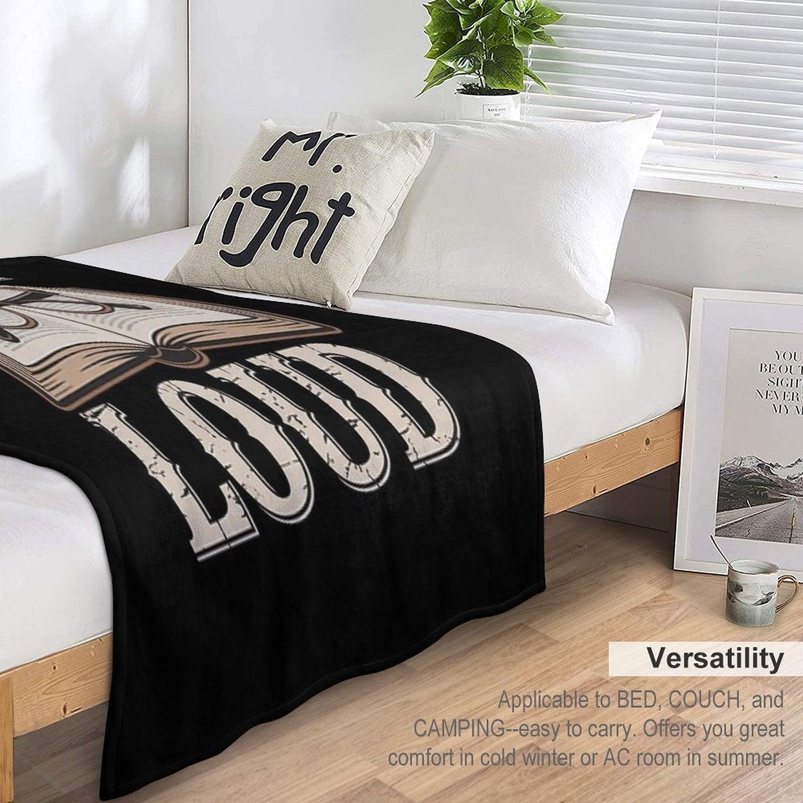 Academia - Quietly Loud Throw Blanket