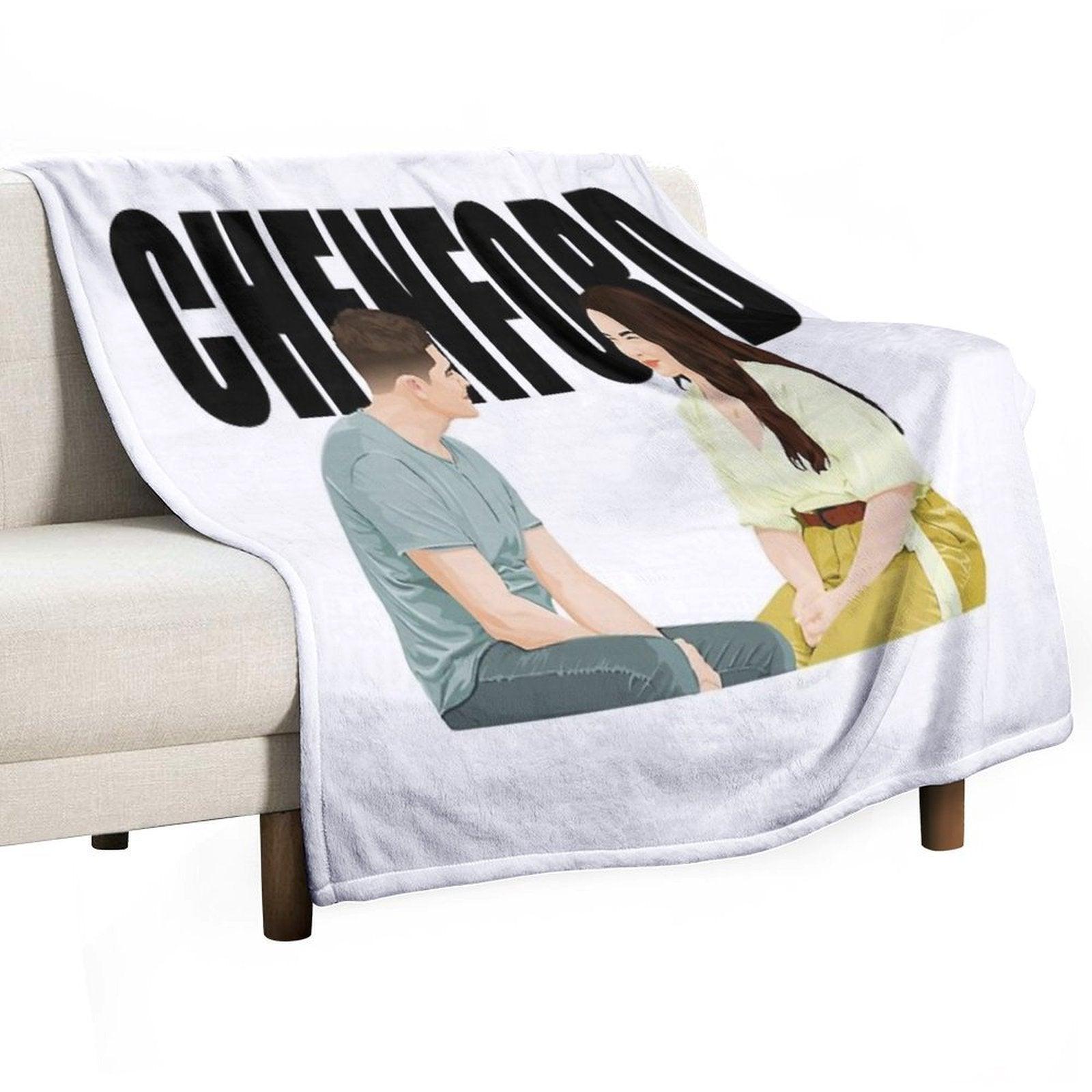 CHENFORD (black Text)  The Rookie Throw Blanket