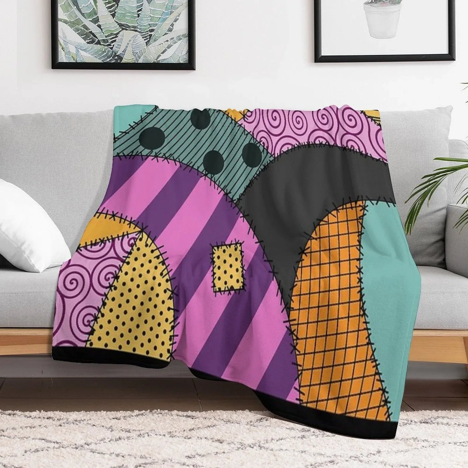 Sally Ragdoll Throw Blanket
