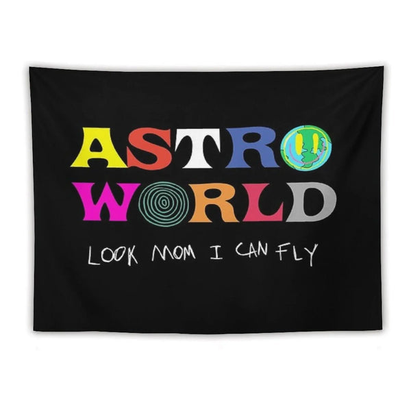 ASTROWORLD Look Mum I Can Fly Tapestry